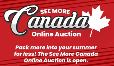 See More Canada Online Auction opens with getaways and experiences