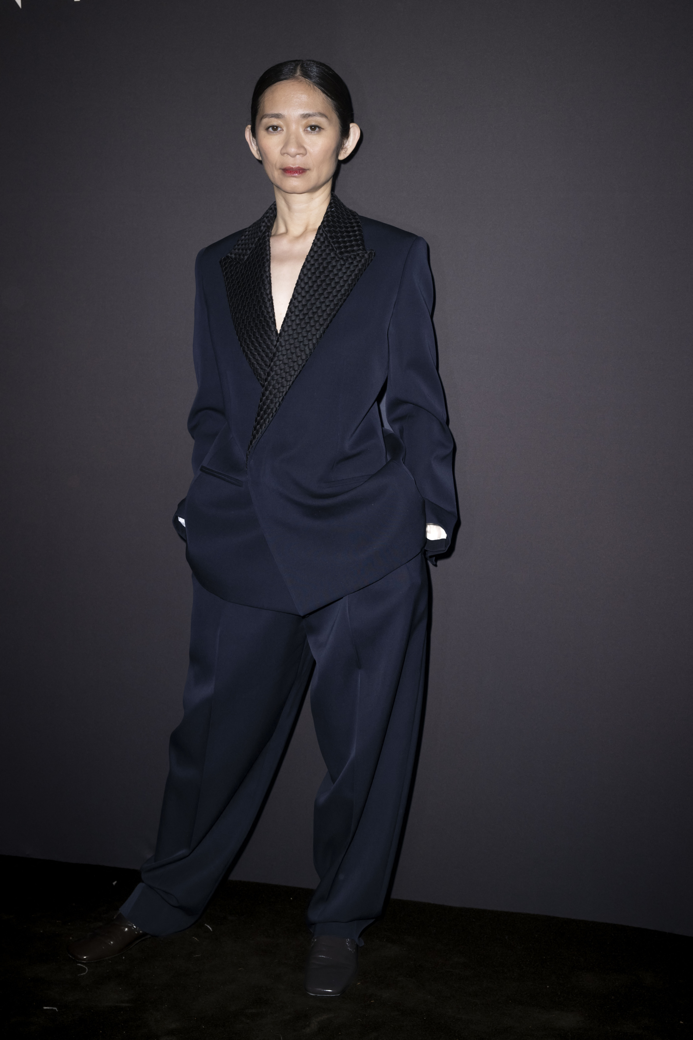 Chloé Zhao attends the 2026 Kering Women in Motion Awards during the 79th annual Cannes Film Festival at Place de la Castre on May 17, 2026 in Cannes, France.