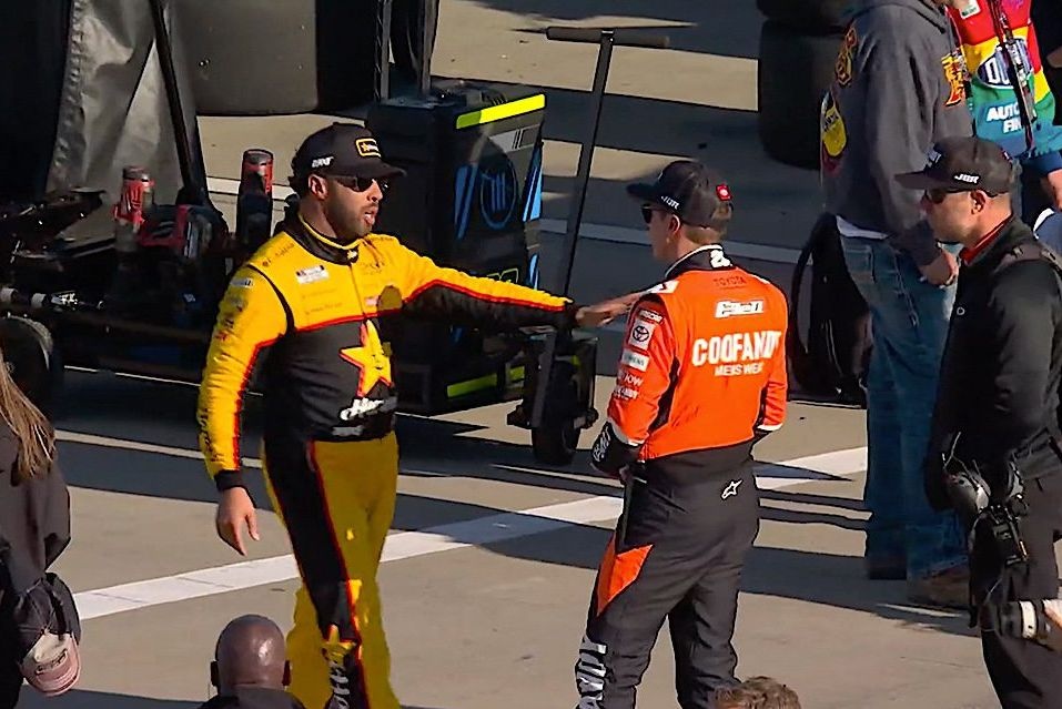 Bubba Wallace says Christopher Bell was 'caught in crossfire' of bad day