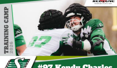 Micah Johnson gets ‘half a sack’ as Kendy Charles impresses at Saskatchewan Roughriders Training Camp | GX94 Radio - Now That's Country!
