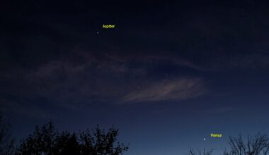 Venus and Jupiter set to pair up in the western sky on June 6 and 7