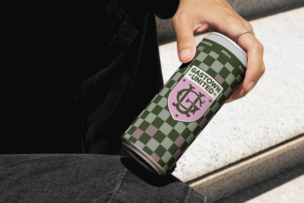 A can of Gastown United lager.