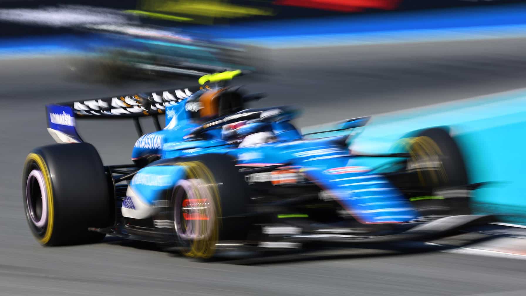 Carlos Sainz Jr (Williams-Mercedes) during sprint qualifying before the 2026 Miami Grand Prix