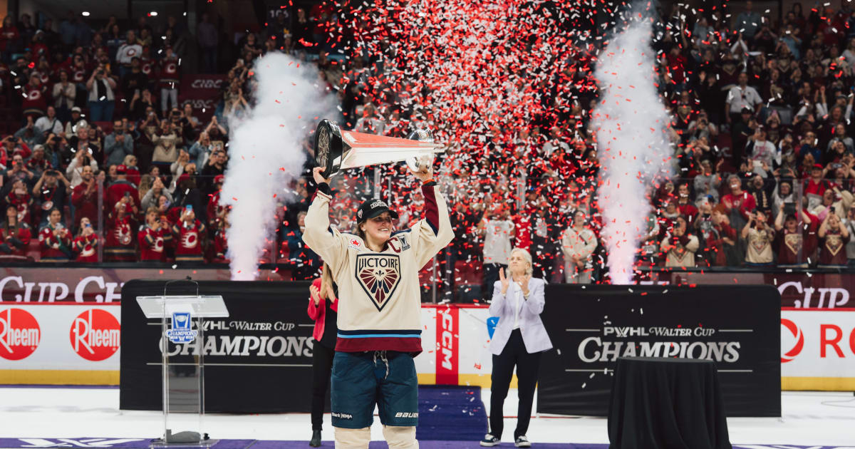 MONTRÉAL CAPTURES FIRST WALTER CUP, POULIN VOTED AS ILANA KLOSS PLAYOFF MVP | PWHL