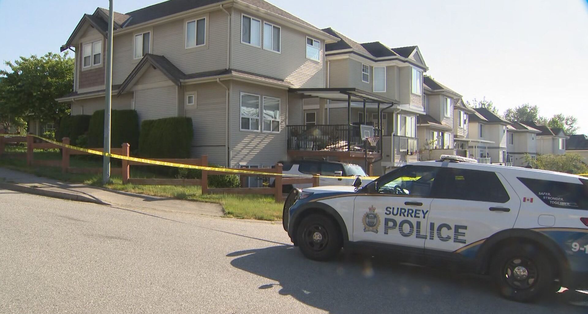 Extortion-related shots fired at Surrey home