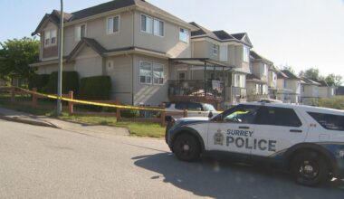 Extortion-related shots fired at Surrey home