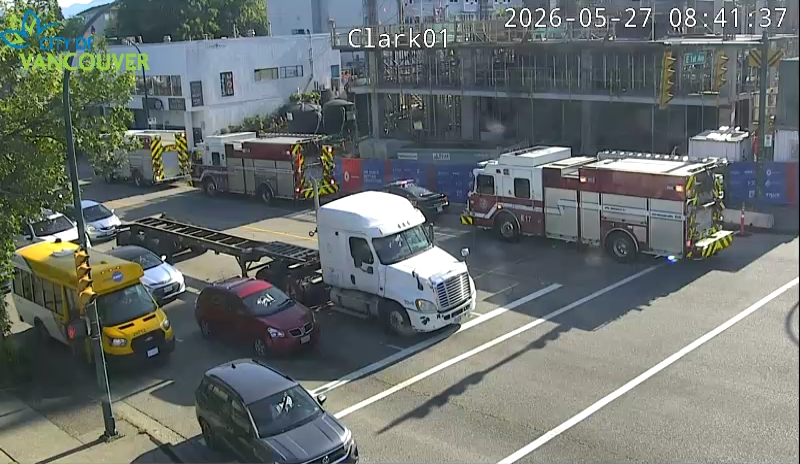 1 injured in 'industrial accident' near Vancouver's Clark Drive