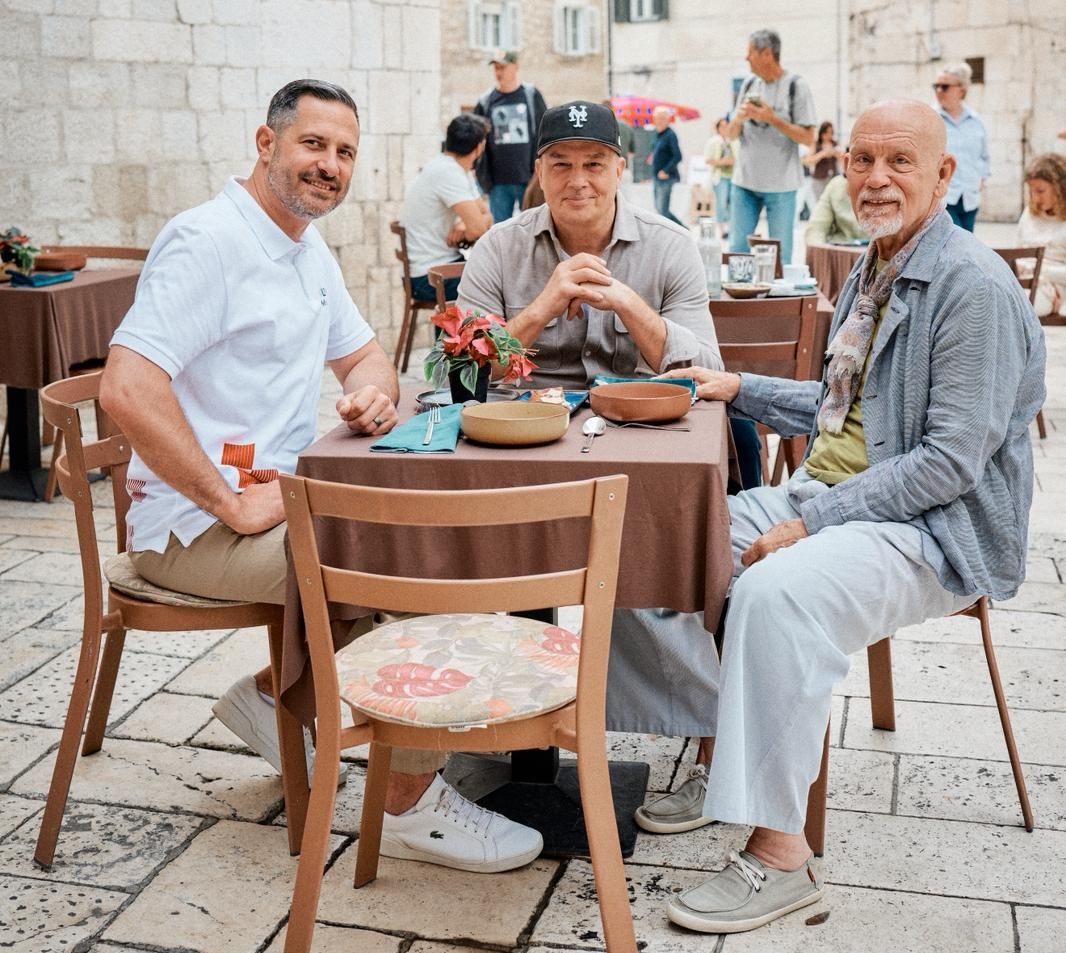 Tonči Glavina, Pete Radovich, John Malkovich