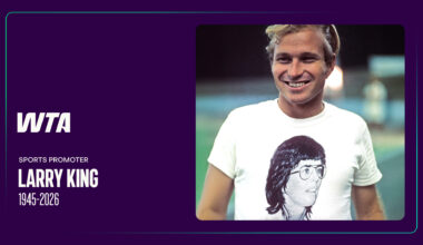 WTA mourns trailblazing sports entrepreneur Larry King