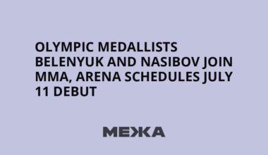 Olympic medallists Belenyuk and Nasibov join MMA, Arena schedules July 11 debut | Ukraine news