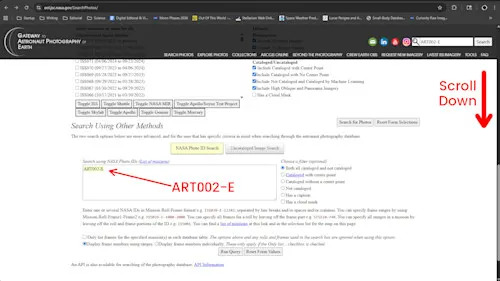 Artemis 2 - photographs - Search