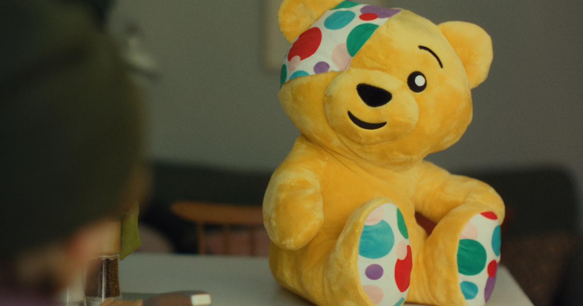 Pudsey Bear finds voice for Children In Need’s mental health campaign