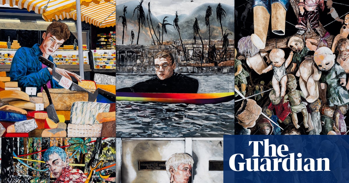 ‘I paint the kind of people I’m attracted to’: Hernan Bas on hiding from the world in Venice | Art and design