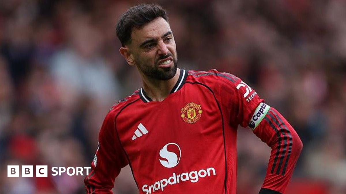Manchester United skipper Bruno Fernandes