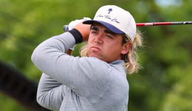 Garrick Higgo Splits With Caddie After Tee-Time Penalty, Missed Cut at 2026 PGA Championship