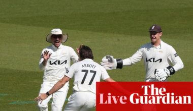 Surrey bolster Oval security, Somerset v Yorkshire, and more: county cricket, day one – live | Cricket