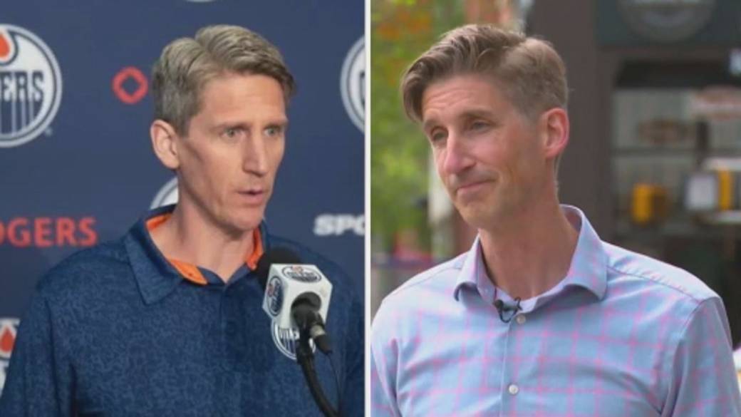 Click to play video: 'Doppelgängers: Edmonton-area pastor often mistaken for Oilers head coach'