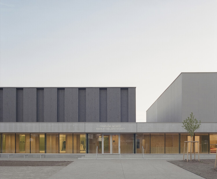 Katia and Maurice Krafft Sports Complex / rhb architectes - Exterior Photography