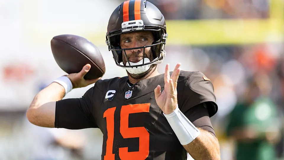 Cincinnati Bengals QB Joe Flacco (15).Scott Galvin-Imagn Images