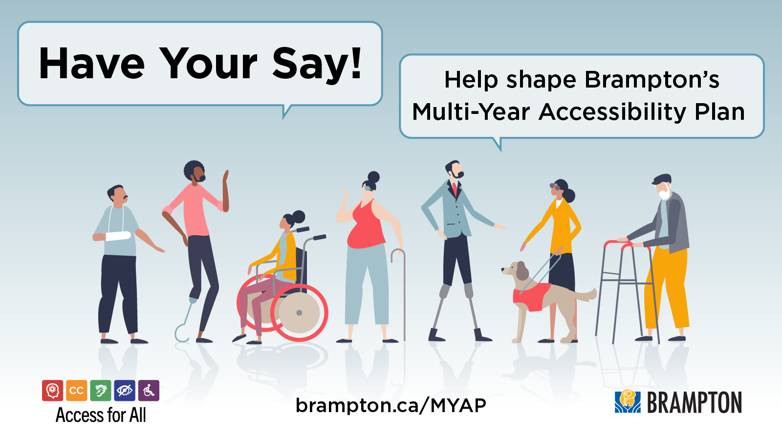 City of Brampton Invites Residents to Share Their Voice to Help Shape the Next Multi-Year Accessibility Plan