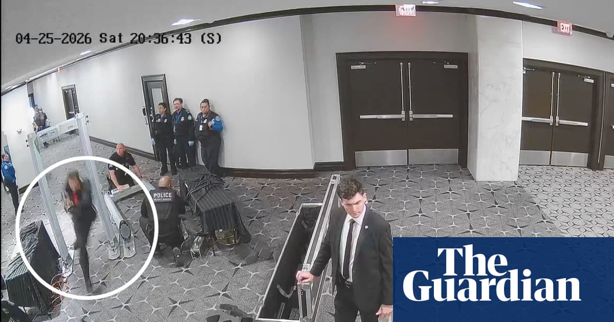 Video shows moment shooter tried to storm White House dinner, officials say | White House correspondents' dinner shooting