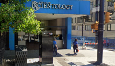 Vancouver teens attempt to storm the Scientology building