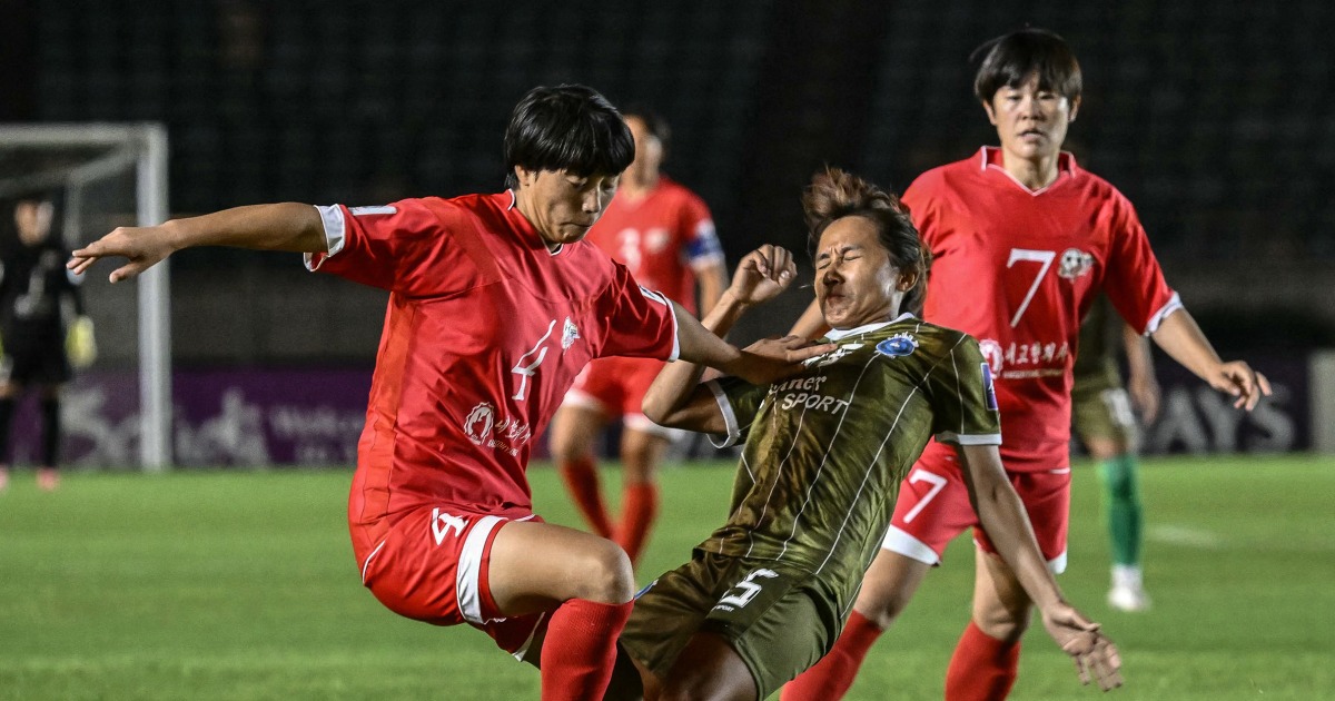 A North Korean women's soccer team is set to play in a tournament in South Korea