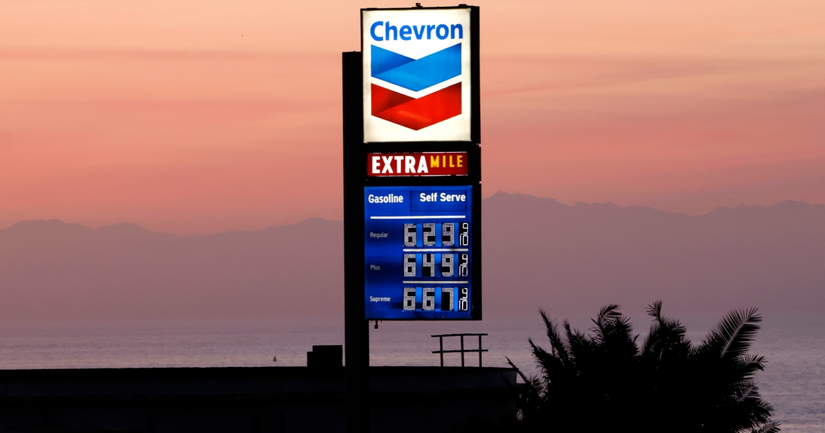 Gas prices above $6 test ride-share drivers, gardeners and tour guides in California - NBC News