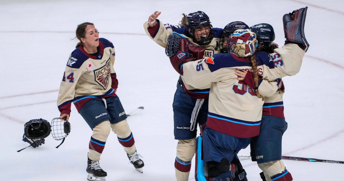 Montreal Victoire win their first PWHL title, beating Ottawa 4-0 in Game 4