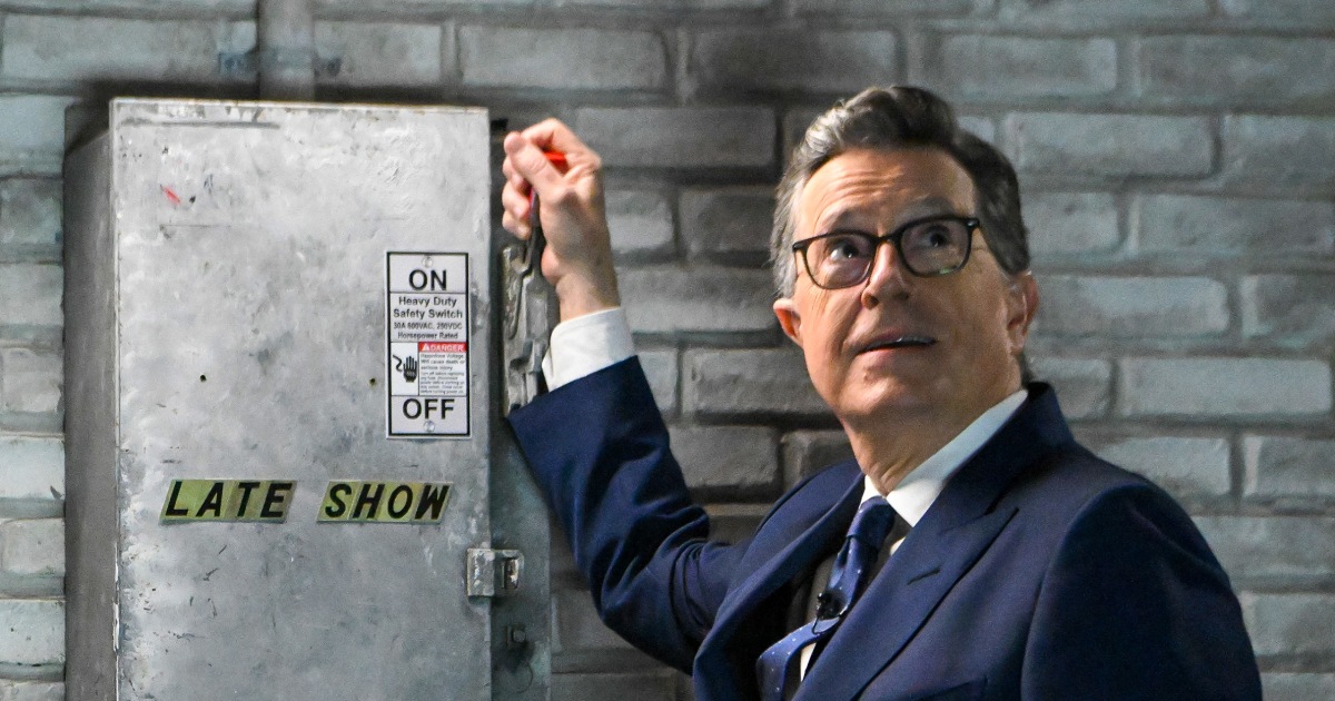 Stephen Colbert returns to late night a day after final taping of ‘Late Show’