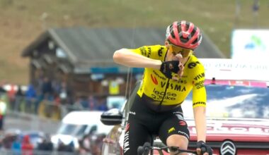 Vingegaard wins first career Giro d'Italia stage on Blockhaus summit finish
