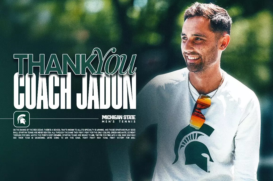 Thank you graphic for former head coach Harry Jadun