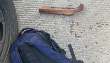 Male charged after disturbance at LRT Station; weapon seized
