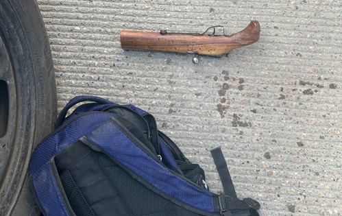Male charged after disturbance at LRT Station; weapon seized
