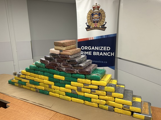 Joint police operation seizes $8 million in cocaine in Edmonton
