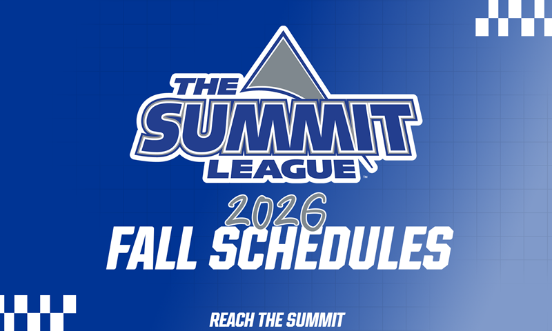 Summit League 2026 fall schedules announced