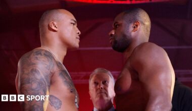 Daniel Dubois weighs in