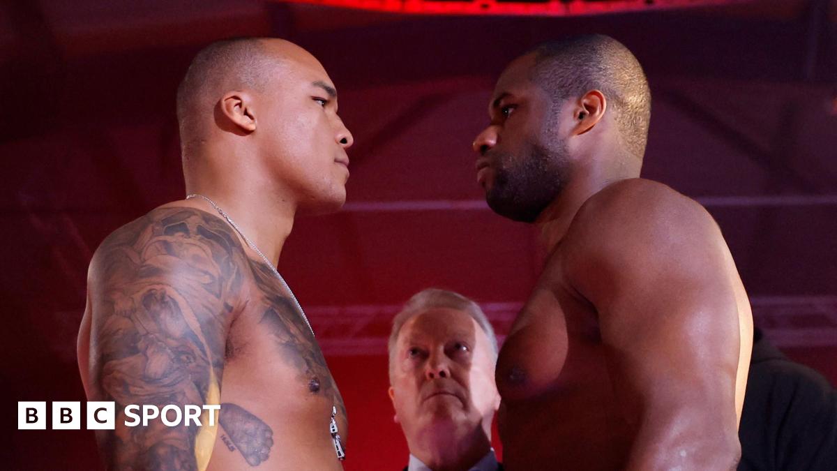 Daniel Dubois weighs in