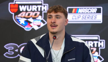 NBA top rookie Cooper Flagg gets a ride from NASCAR rookie Connor Zilisch