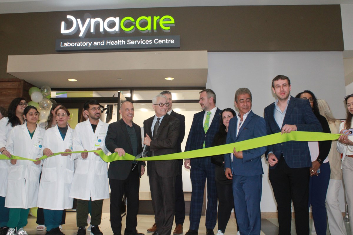 Dynacare medical test centre opens at Elm Place