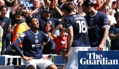 Millwall’s party in the sun lasts three minutes but Lions take pride in playoff prize | Championship