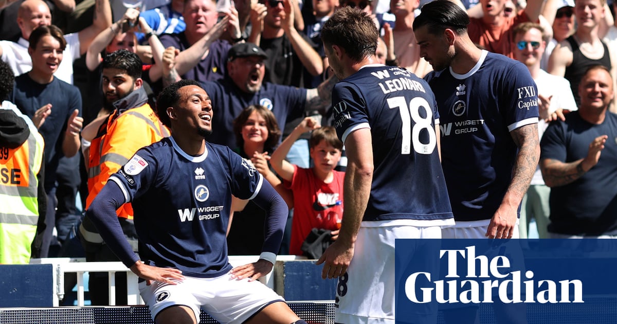 Millwall’s party in the sun lasts three minutes but Lions take pride in playoff prize | Championship