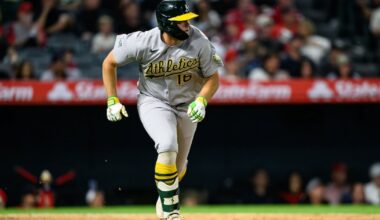 Nick Kurtz spearheads Athletics’ offence in win over Los Angeles Angels