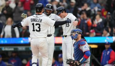 Dingler’s three-run homer, Montero’s efficient start help Tigers beat Rangers