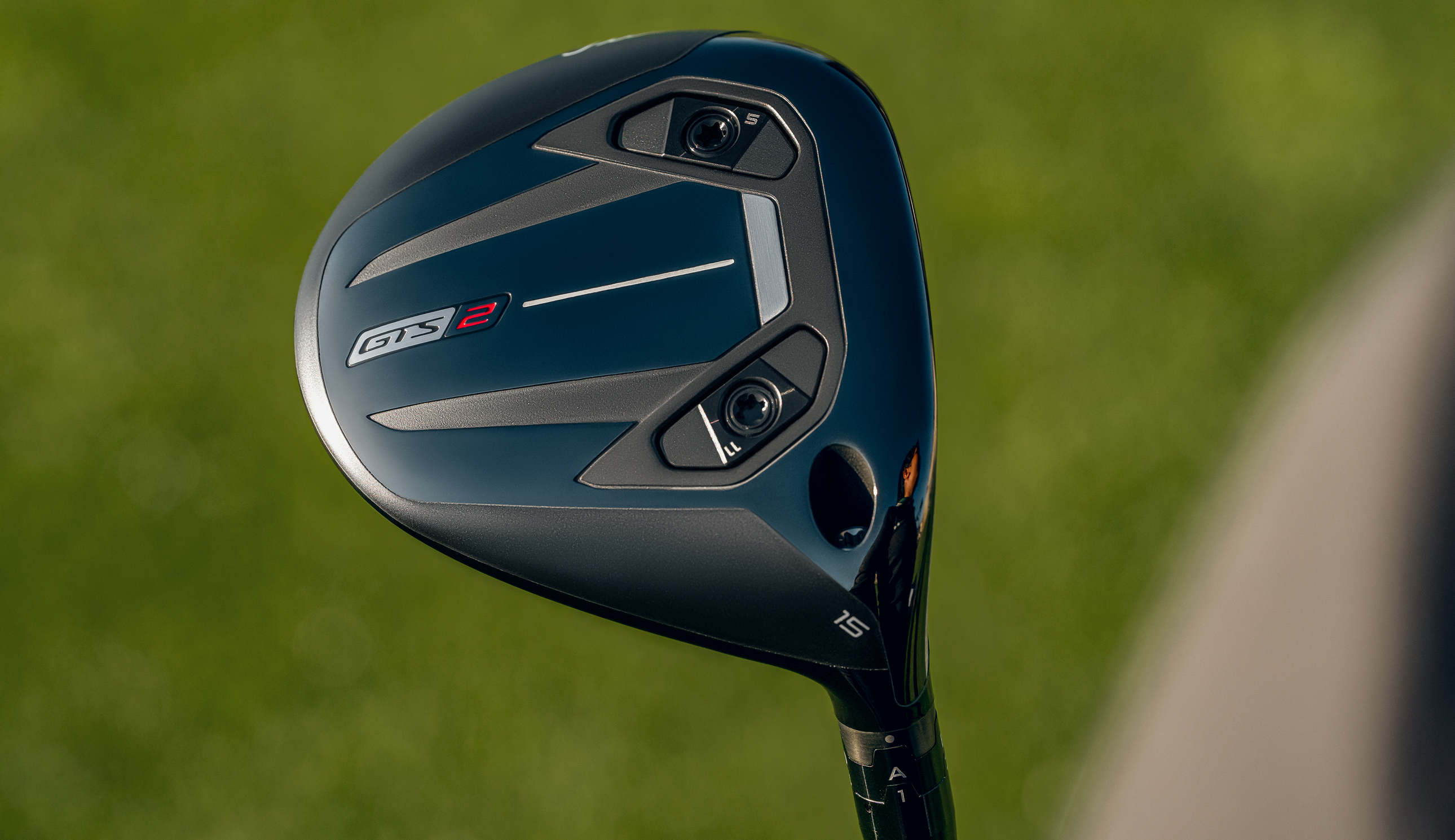 A close-up of the Titleist GTS2 fairway wood