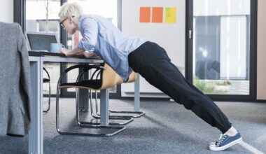 This equipment-free workout is designed to be done at your desk to build strength and muscle