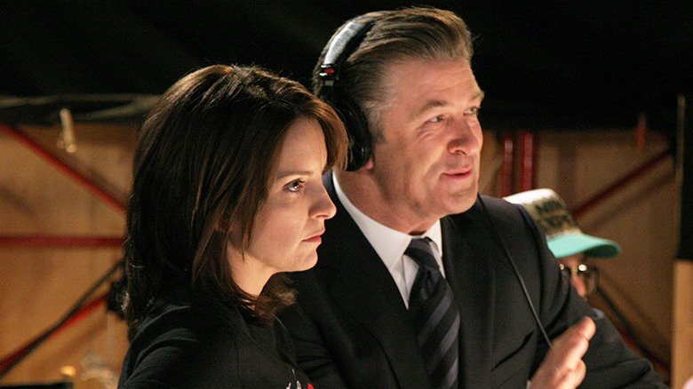 Liz Lemon and Jack Donaghy in 30 Rock