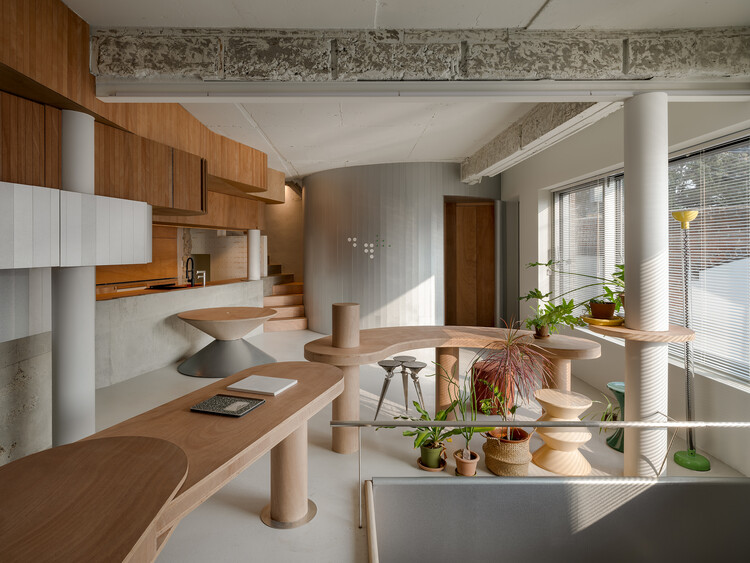 Reinterpreting a 50-Year-Old Building in Myeongnyun-dong / sukchulmok + BRBB Architects - Interior Photography, Kitchen, Wood