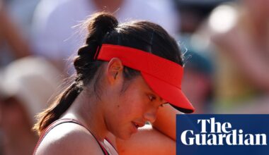 Emma Raducanu slumps to straight-sets defeat in French Open first round | French Open 2026