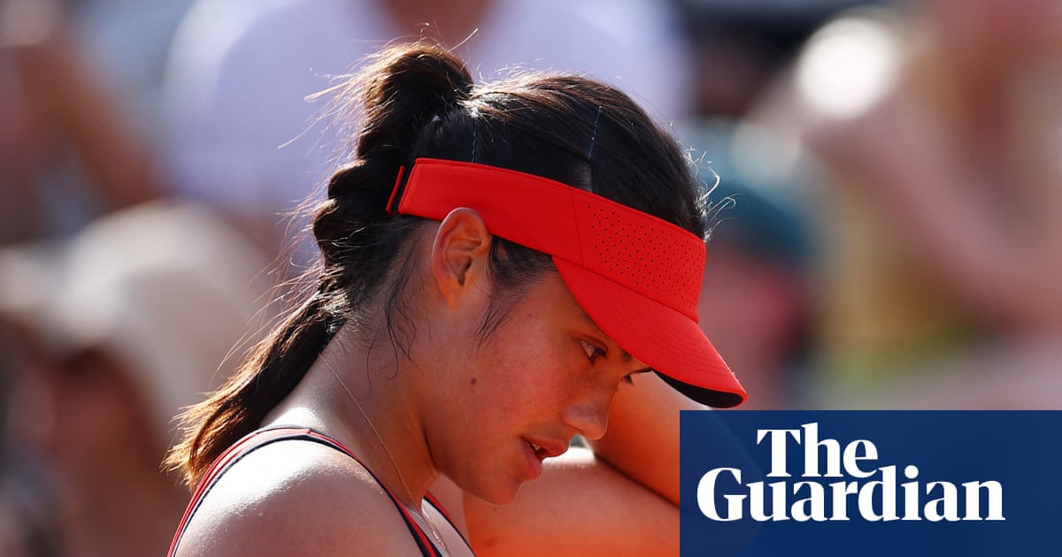 Emma Raducanu slumps to straight-sets defeat in French Open first round | French Open 2026
